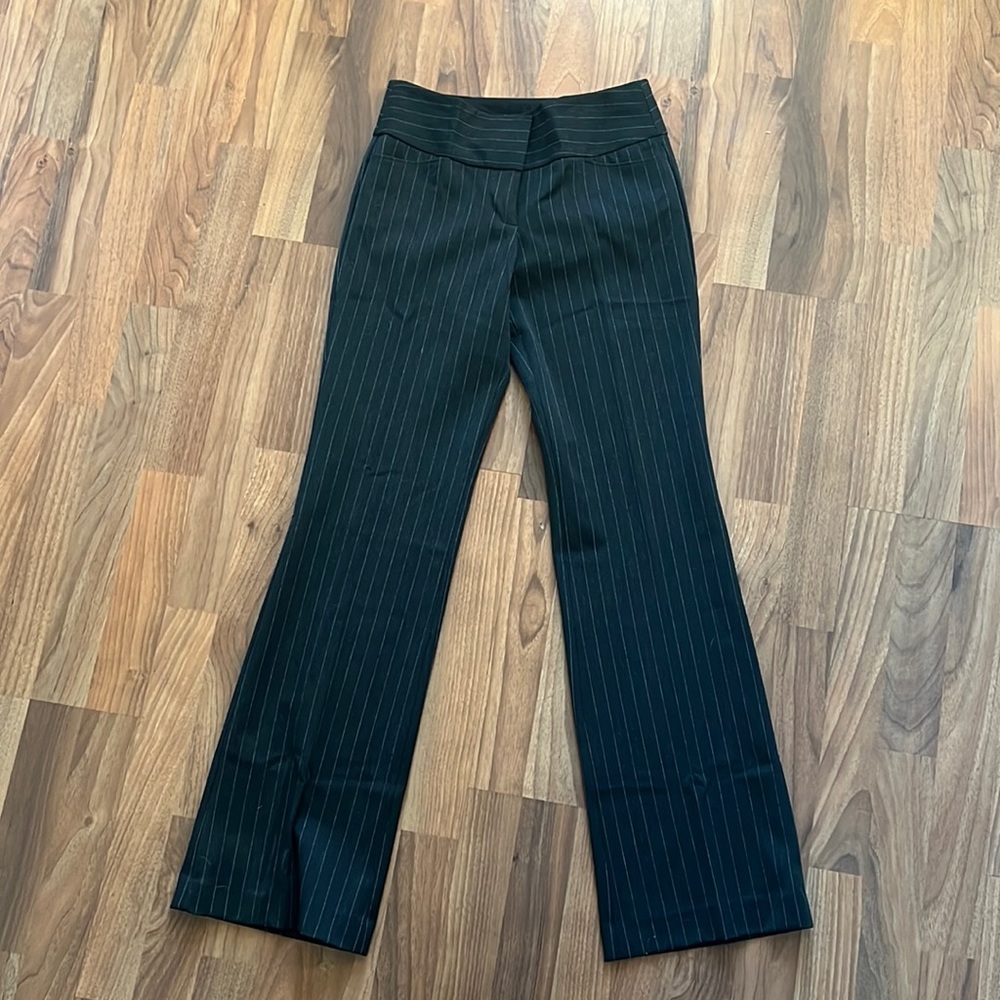 Express Grey Stripe Trouser Pants